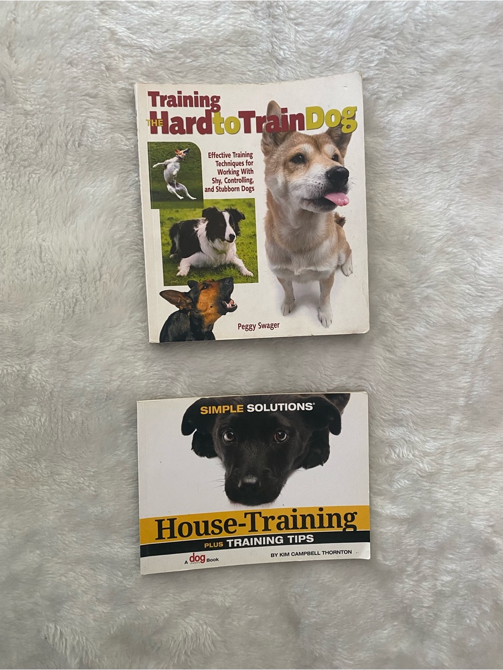 Two Dog Training Books